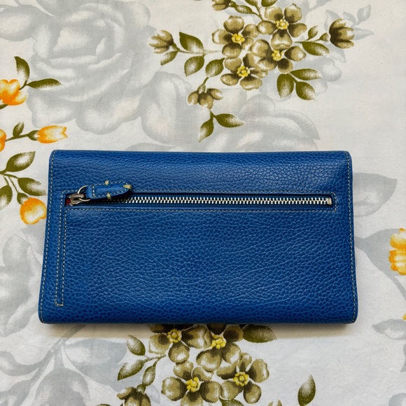 Tusk Blue Trifold Wallet - Picture 7 of 10